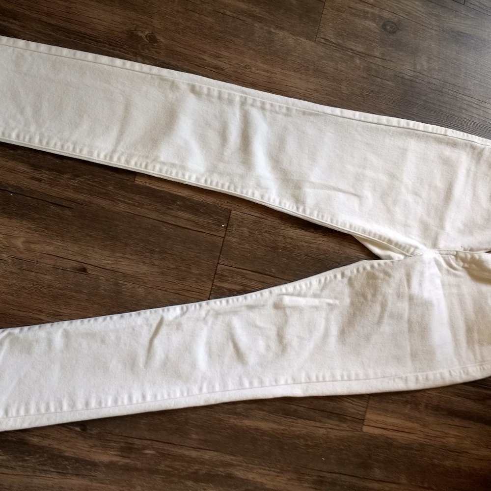 Levi Strauss Skinny Pants White Excellent Conditio